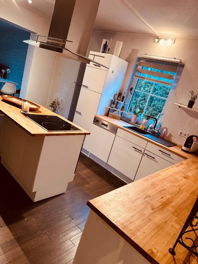 4 Zimmer 11 Personen Wohnung Garten Terrasse Grill 2 Badezimmer وبرتال المظهر الخارجي الصورة