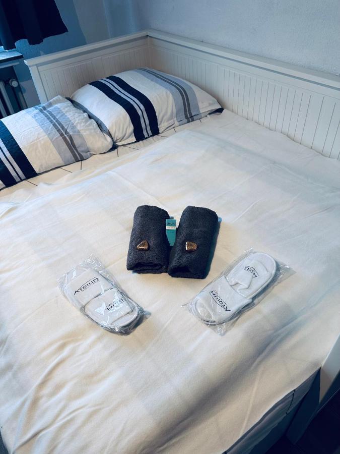 4 Zimmer 11 Personen Wohnung Garten Terrasse Grill 2 Badezimmer وبرتال المظهر الخارجي الصورة